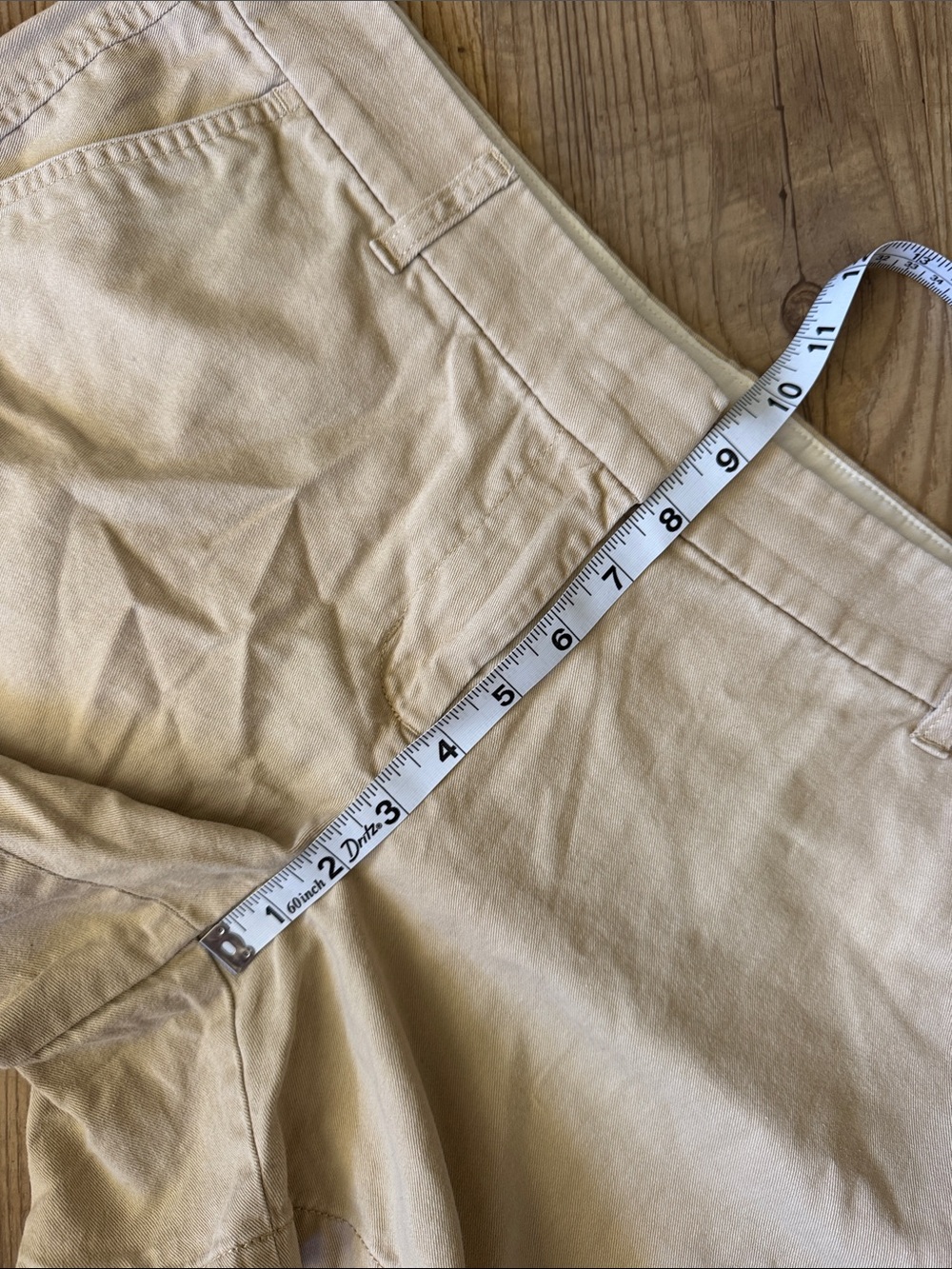 J. Crew Women's Light Khaki Chino Shorts Size 10 - Picture 10 of 11